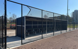 Nieuwe dugouts tillen sportaccommodatie Amsterdam Pirates naar hoger niveau