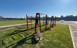 Een levendige sportplek in het hart van een nieuwe stadswijk in Amsterdam-Noord