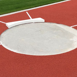 Kulstötningsbom | Vit plast | IAAF-certifierad