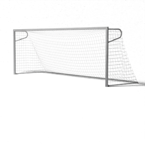 SKOR aluminium voetbaldoel groot 7,32x2,44 | Professioneel P-model, 100x120 mm profiel, gelaste constructie