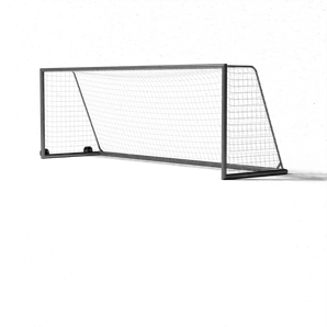 Groot aluminium voetbaldoel 7,32x2,44 van SKOR | Professioneel, gelast frame, 100x120 mm profiel, geschikt voor wedstrijden