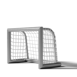Verplaatsbaar aluminium voetbaldoel 1,2x0,8 meter voor training en recreatie met netstrip