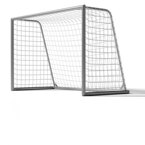 Verplaatsbaar aluminium voetbaldoel 3×2 m met geïntegreerde netstrip of ComFix netbevestiging voor training en clubgebruik