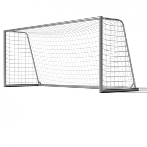 Hoogwaardig aluminium voetbaldoel 5x2 van SKOR | Gelast, 80x90mm profiel, geschikt voor trainingen en wedstrijden