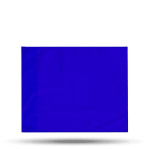 Hörnflagga blå