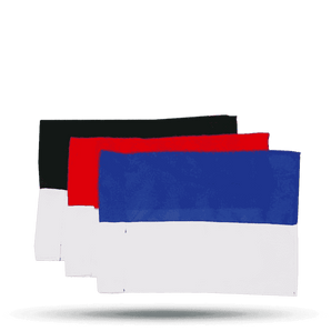 Hörnflagga svart/vit