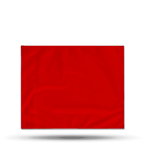 Hörnflagga röd